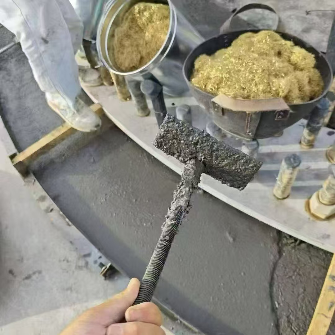 双柏C120钢纤维高强无收灌浆料 轧机压缩机汽轮机发电机锻压设备底座灌浆材料